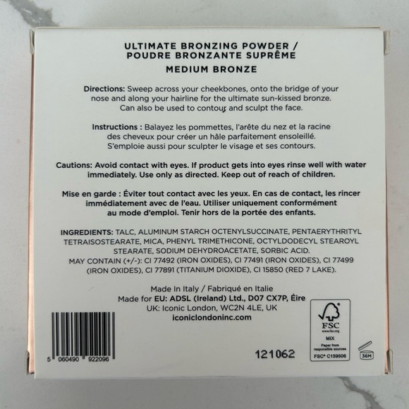 NIB Iconic London Ultimate Bronzing Powder - Picture 3 of 3